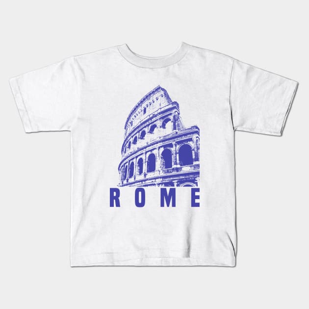 Rome Kids T-Shirt by Den Vector